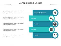 Consumption function ppt powerpoint presentation icon examples cpb
