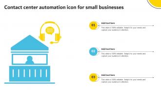 Contact Center Automation Icon For Small Businesses