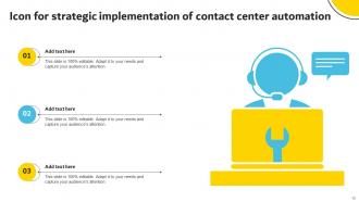 Contact Center Automation Powerpoint Ppt Template Bundles Idea