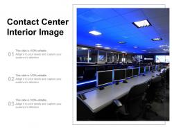 Contact center interior image