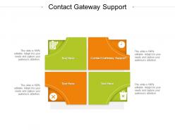 Contact gateway support ppt powerpoint presentation slides example introduction cpb
