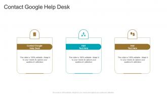 Contact Google Help Desk In Powerpoint And Google Slides Cpb