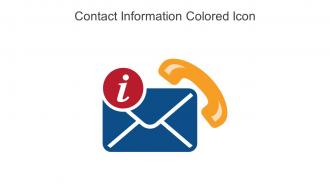 Contact Information Colored Icon In Powerpoint Pptx Png And Editable Eps Format