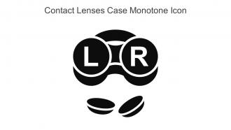 Contact Lenses Case Monotone Icon In Powerpoint Pptx Png And Editable Eps Format