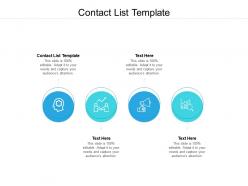 Contact list template ppt powerpoint presentation portfolio guide cpb