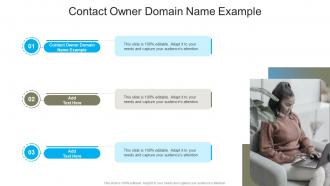 Contact Owner Domain Name Example In Powerpoint And Google Slides Cpb