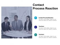 Contact process reaction ppt powerpoint presentation slides outline cpb