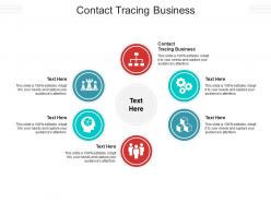 Contact tracing business ppt powerpoint presentation model aids cpb