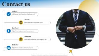 Contact Us Business Strategy Consulting Company Profile CP SS V