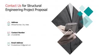 Contact us for structural engineering project proposal ppt slides graphics
