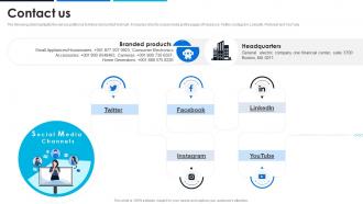 Contact Us General Electric Company Profile CP SS
