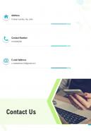 Contact Us Landscaping Proposal Template One Pager Sample Example Document