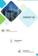 Contact Us Lawn And Landscape Services Proposal One Pager Sample Example Document
