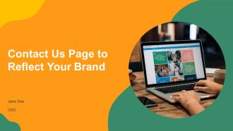 Contact Us Page To Reflect Your Brand PPT Demonstration AT