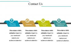 Contact us powerpoint slide information