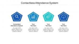 Contactless attendance system ppt powerpoint presentation pictures slides cpb