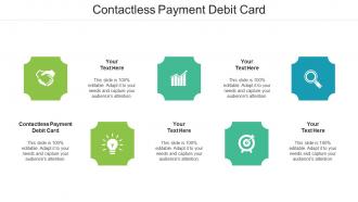 Contactless Payment Debit Card Ppt Powerpoint Presentation File Elements Cpb