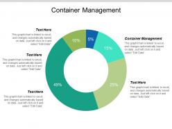 Container management ppt powerpoint presentation file clipart images cpb