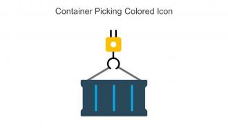 Container Picking Colored Icon In Powerpoint Pptx Png And Editable Eps Format