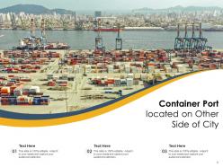 Container Port Exported Unloading Located Departure Surveillance