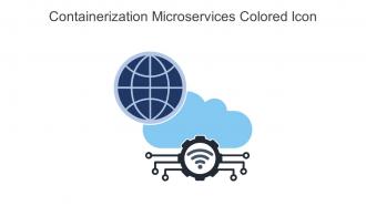 Containerization Microservices Colored Icon In Powerpoint Pptx Png And Editable Eps Format