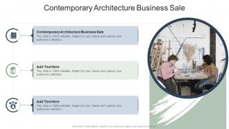 Contemporary Architecture Business Sale In Powerpoint And Google Slides Cpb