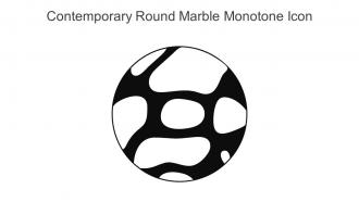 Contemporary Round Marble Monotone Icon In Powerpoint Pptx Png And Editable Eps Format