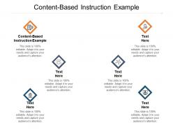 Content-based instruction example ppt powerpoint presentation summary icons cpb