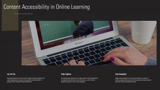 Content Accessibility In Online Learning Asynchronous Learning PPT ...