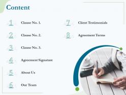 Content agreement signature ppt powerpoint presentation icon portfolio