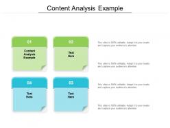 Content analysis example ppt powerpoint presentation ideas files cpb