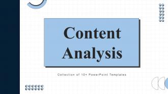 Content Analytics Powerpoint Ppt Template Bundles