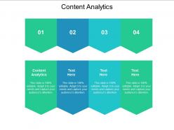 Content analytics ppt powerpoint presentation gallery ideas cpb