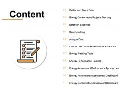 Content benchmarking i351 ppt powerpoint presentation infographic clipart images