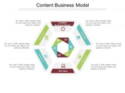 Content business model ppt powerpoint presentation portfolio show cpb