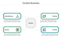 Content business ppt powerpoint presentation gallery outline cpb
