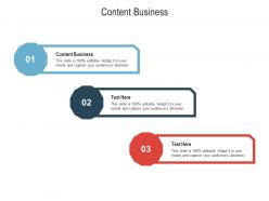 Content business ppt powerpoint presentation pictures smartart cpb