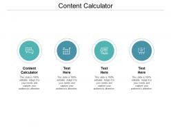 Content calculator ppt powerpoint presentation file topics cpb