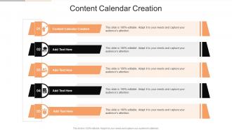Content Calendar Creation In Powerpoint And Google Slides Cpb