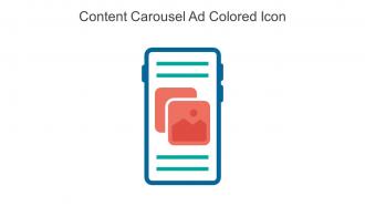 Content Carousel Ad Colored Icon In Powerpoint Pptx Png And Editable Eps Format