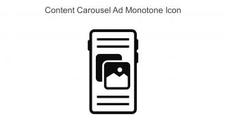 Content Carousel Ad Monotone Icon In Powerpoint Pptx Png And Editable Eps Format