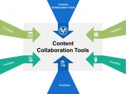 Content collaboration tools ppt powerpoint presentation slides ideas cpb