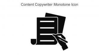 Content Copywriter Monotone Icon In Powerpoint Pptx Png And Editable Eps Format