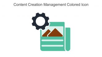 Content Creation Management Colored Icon In Powerpoint Pptx Png And Editable Eps Format
