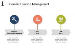 Content creation management ppt powerpoint presentation model inspiration cpb