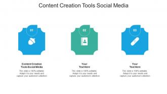 Content creation tools social media ppt powerpoint presentation show example cpb