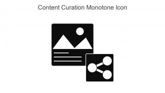 Content Curation Monotone Icon In Powerpoint Pptx Png And Editable Eps Format