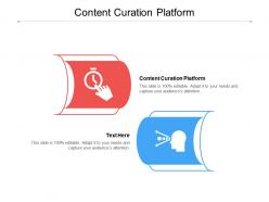 Content curation platform ppt powerpoint presentation infographics background designs cpb