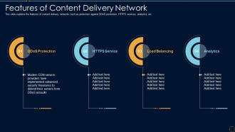 Content Delivery Network It Features Of Content Delivery Network