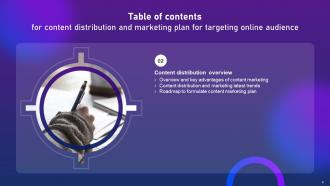 Content Distribution And Marketing Plan For Targeting Online Audience Complete Deck Pre designed Template